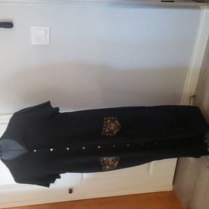 Alexandra Lee linen blend long dress with pocket.  Size 20 NWOT